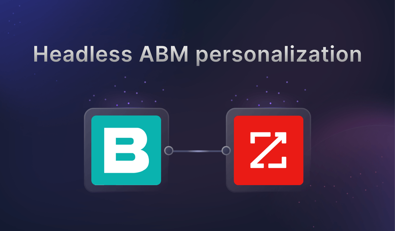 A template for adding firmographic personalization on a Storyblok project.