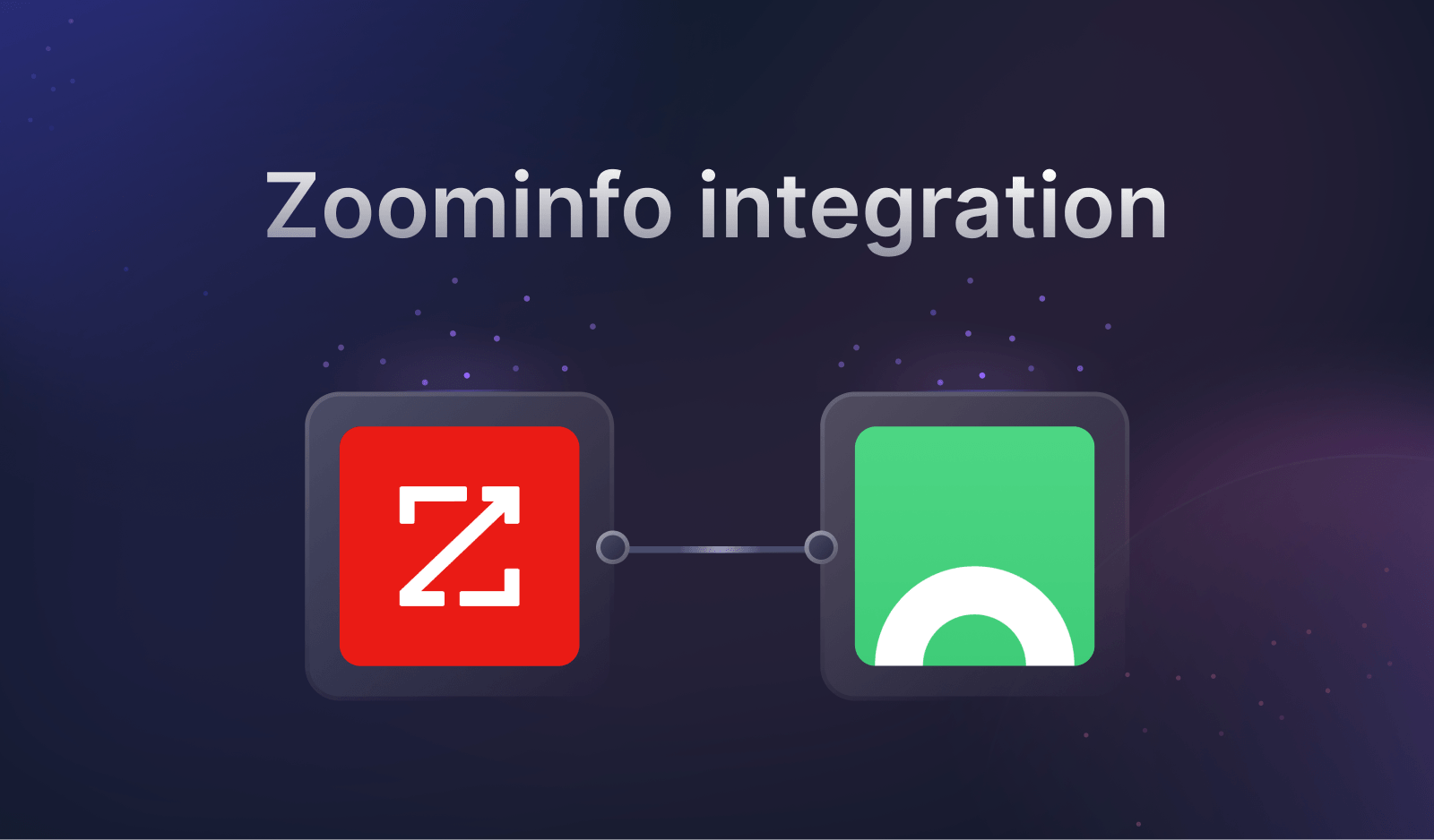 Activate ZoomInfo firmographic data for website personalization.