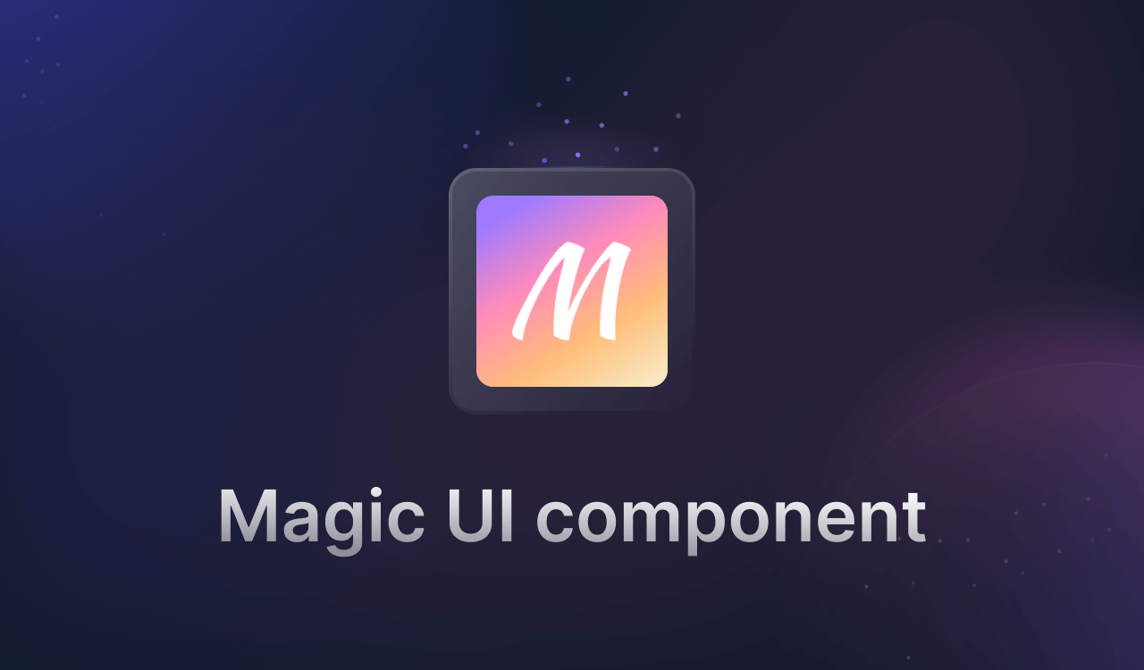 Import the Magic UI example into the project.