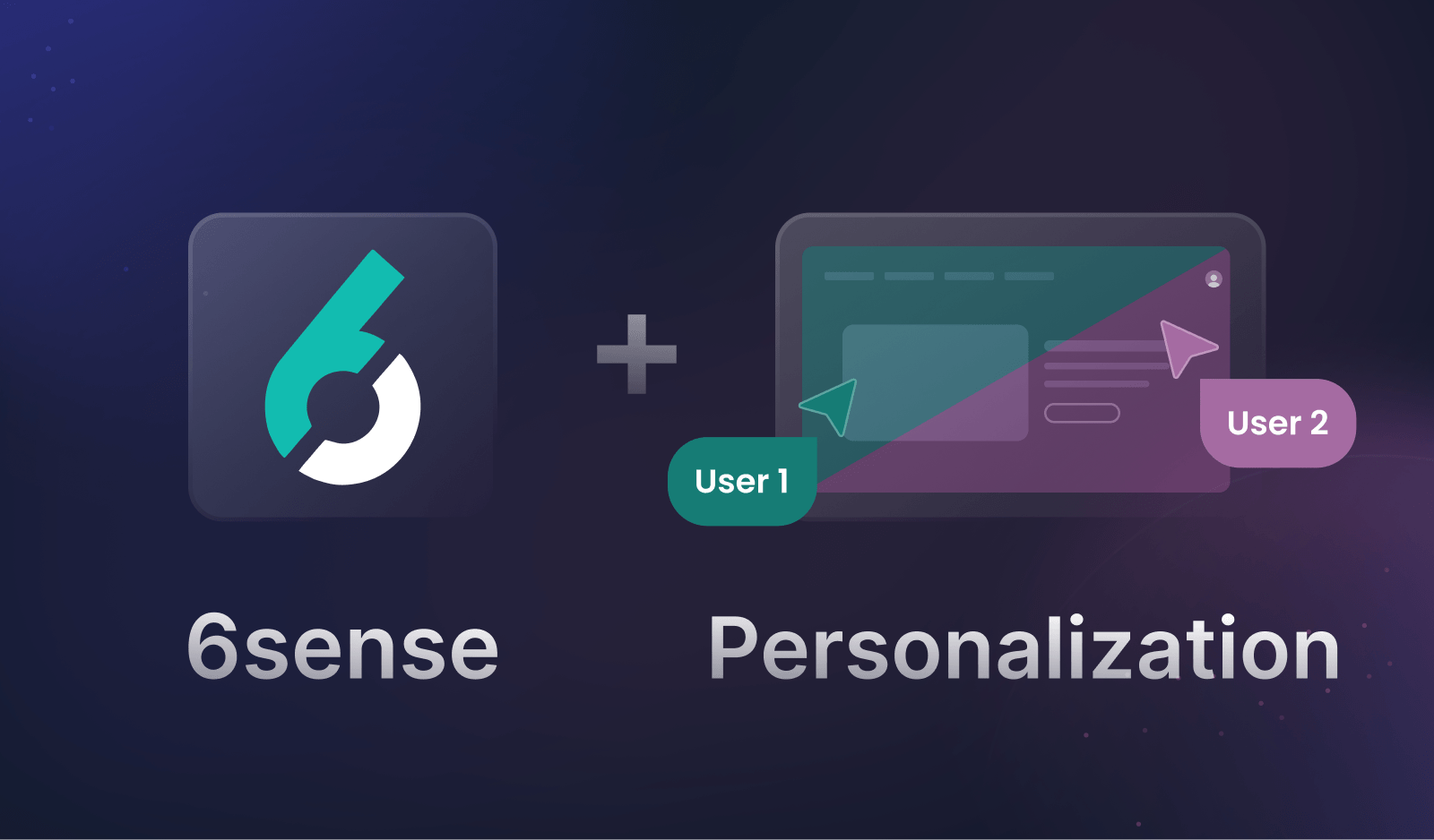 A personalized experience based on 6sense firmographic data.