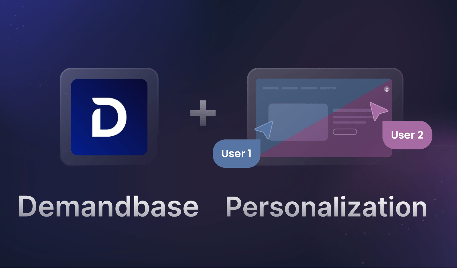 A personalized experience based on Demandbase firmographic data.