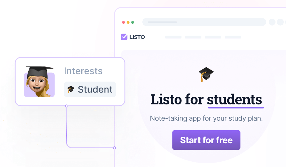 A personalized experience based on the user's interests.